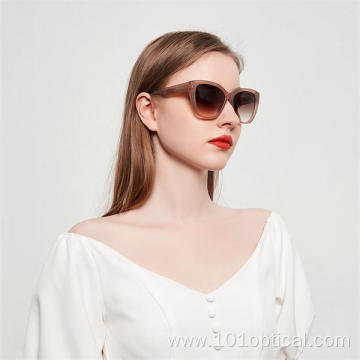 Cat Eye Full Rim Acetate Women's Sunglasses